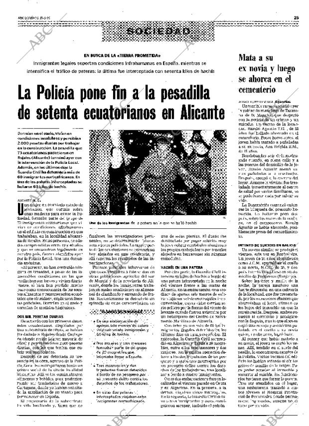 ABC MADRID 15-08-1999 página 25