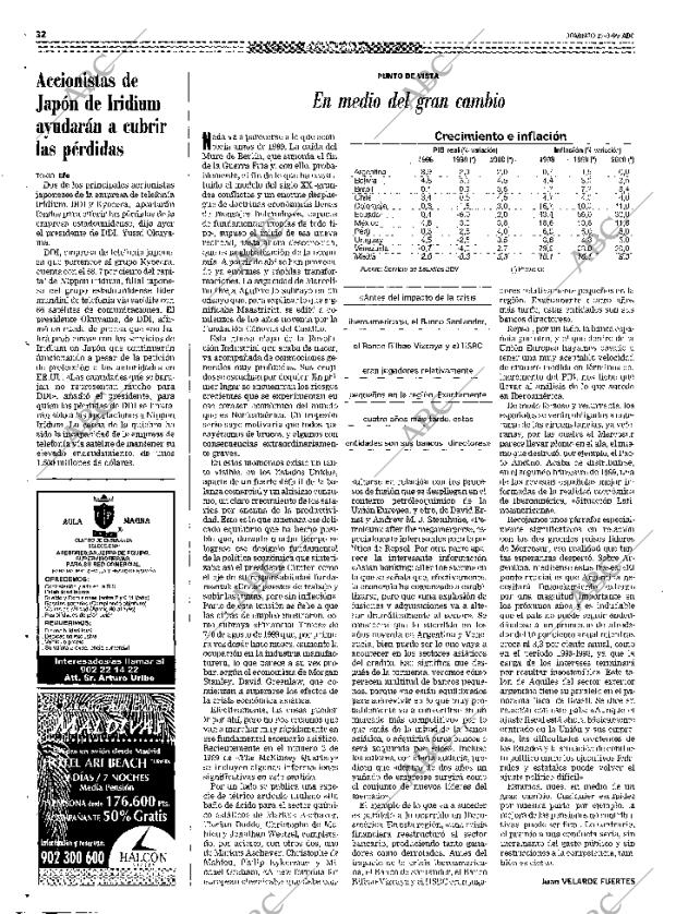 ABC MADRID 15-08-1999 página 32