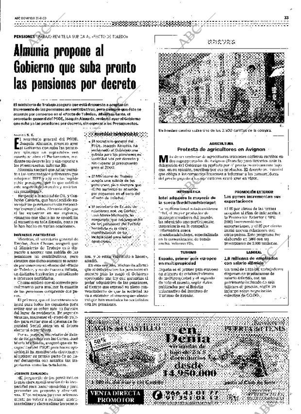 ABC MADRID 15-08-1999 página 33