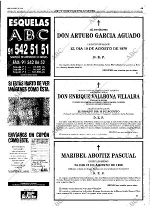 ABC MADRID 15-08-1999 página 49