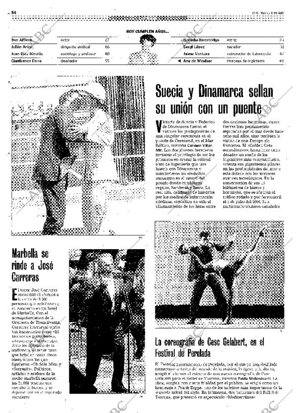 ABC MADRID 15-08-1999 página 54
