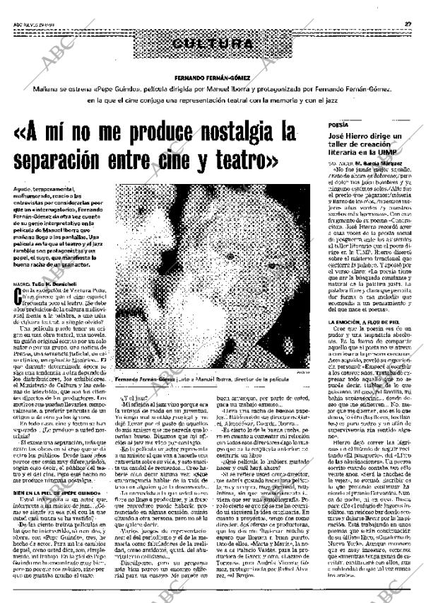 ABC MADRID 19-08-1999 página 27