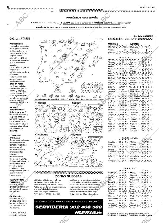 ABC SEVILLA 19-08-1999 página 18