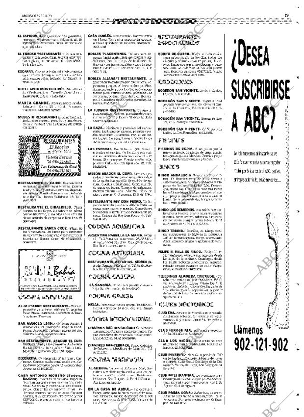 ABC SEVILLA 24-08-1999 página 75