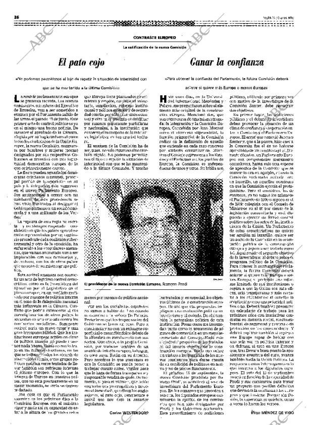 ABC MADRID 27-08-1999 página 26