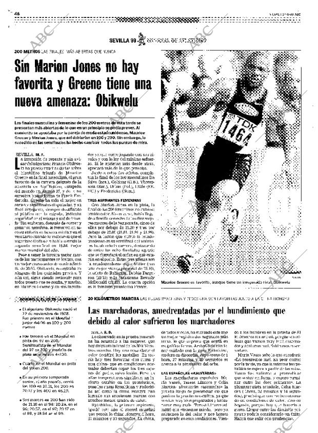 ABC MADRID 27-08-1999 página 46