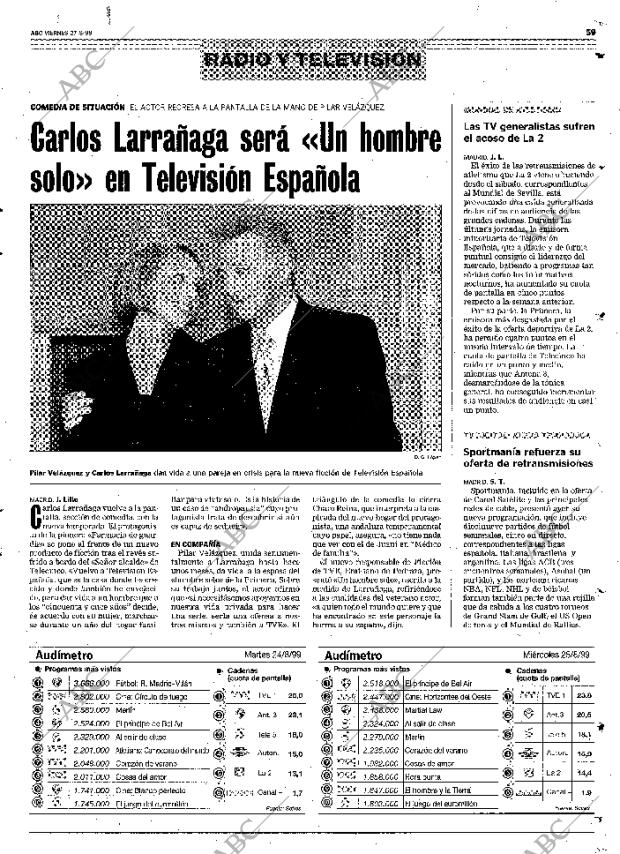 ABC MADRID 27-08-1999 página 59