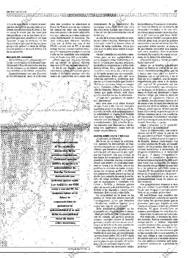ABC MADRID 29-08-1999 página 17
