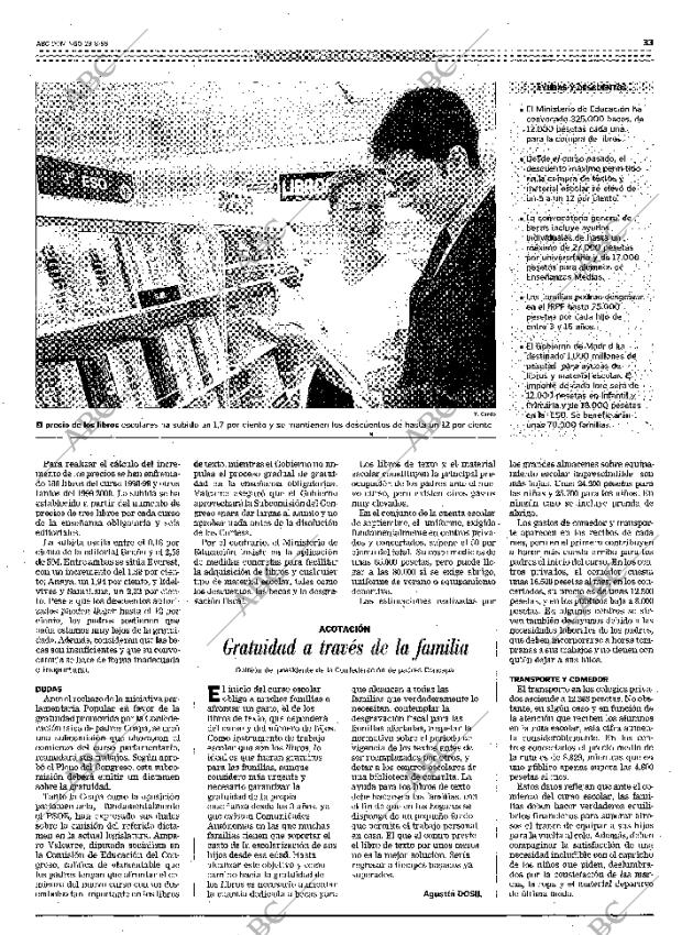 ABC MADRID 29-08-1999 página 33