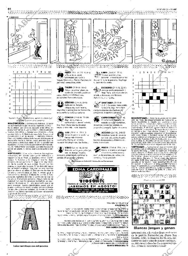 ABC MADRID 29-08-1999 página 64