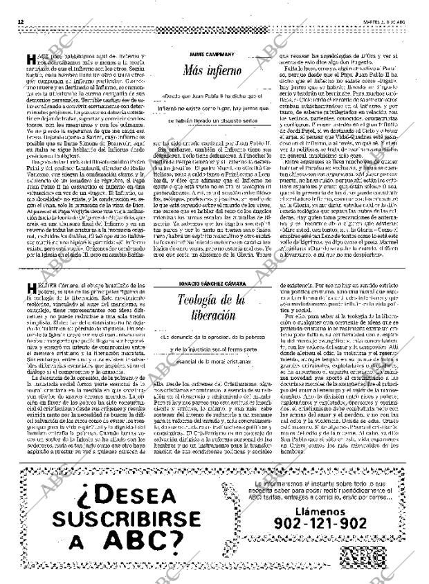 ABC MADRID 31-08-1999 página 12