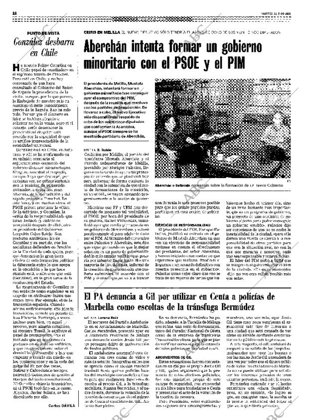 ABC MADRID 31-08-1999 página 18