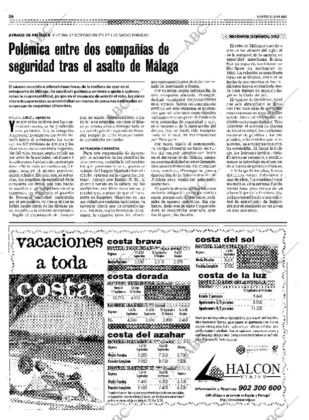 ABC MADRID 31-08-1999 página 28