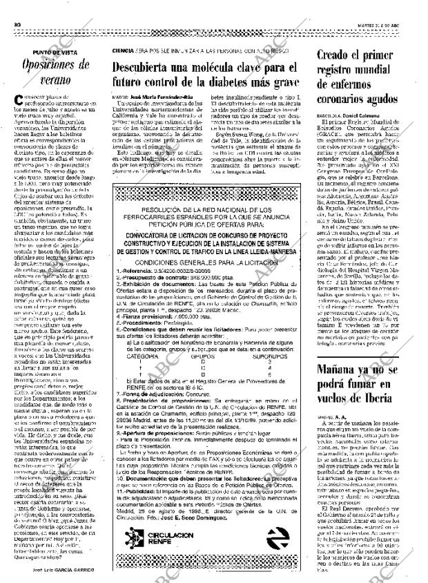 ABC MADRID 31-08-1999 página 30