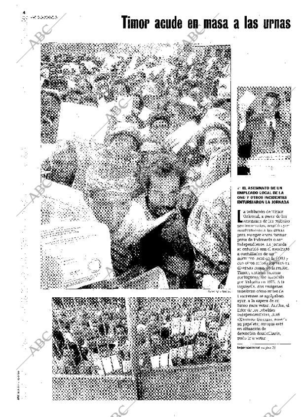 ABC MADRID 31-08-1999 página 4