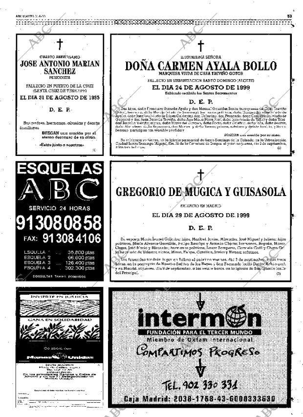 ABC MADRID 31-08-1999 página 53