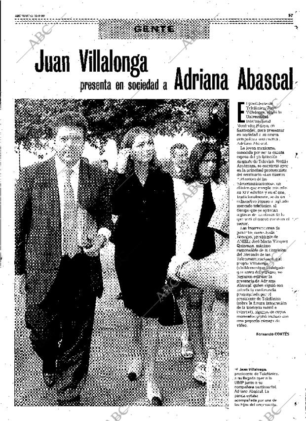 ABC MADRID 31-08-1999 página 57