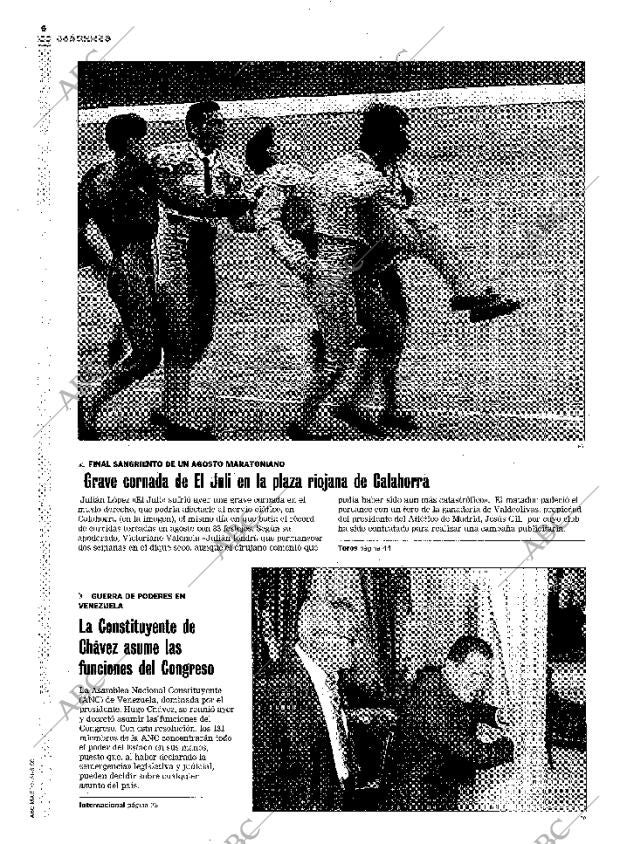 ABC MADRID 31-08-1999 página 6