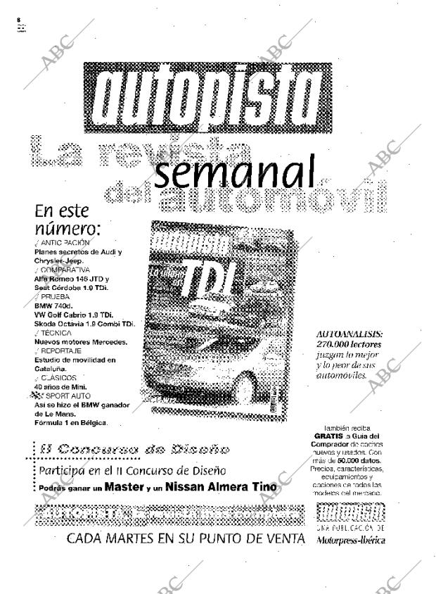 ABC MADRID 31-08-1999 página 8
