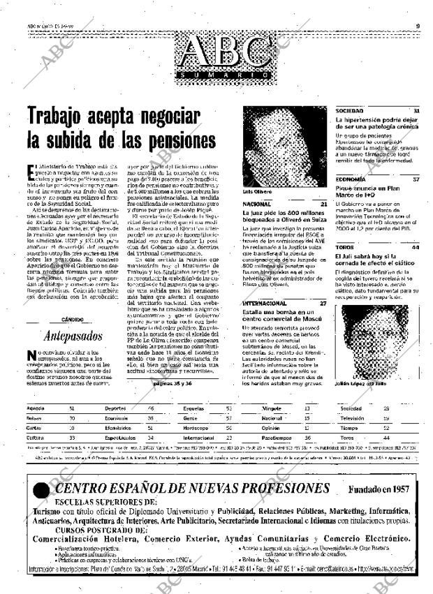 ABC MADRID 01-09-1999 página 9
