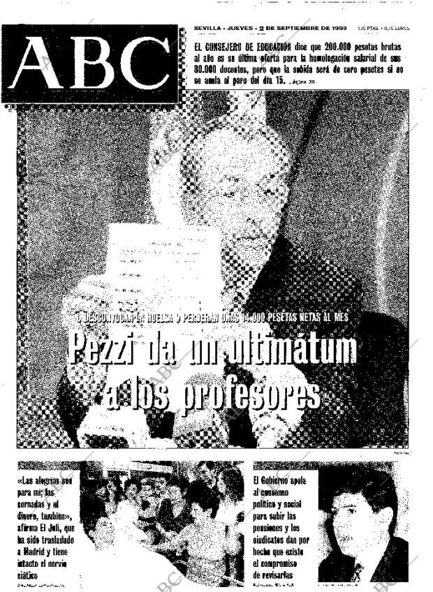 ABC SEVILLA 02-09-1999 página 1