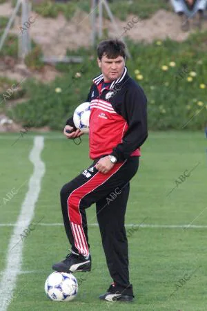 José Antonio Camacho entrenador de la Selección Española de Fúbol