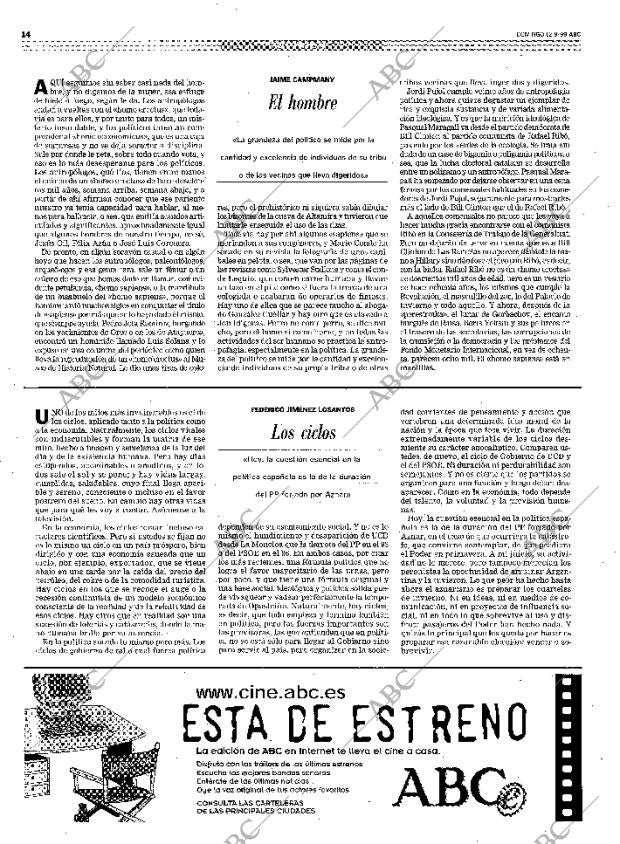 ABC MADRID 12-09-1999 página 14