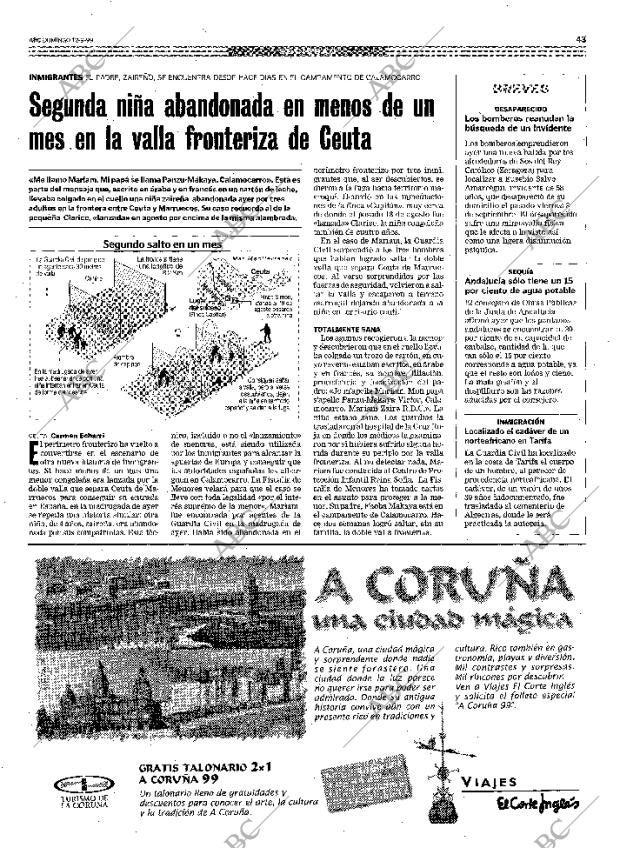 ABC MADRID 12-09-1999 página 43