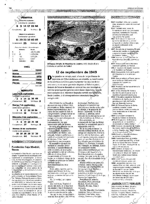 ABC MADRID 12-09-1999 página 74