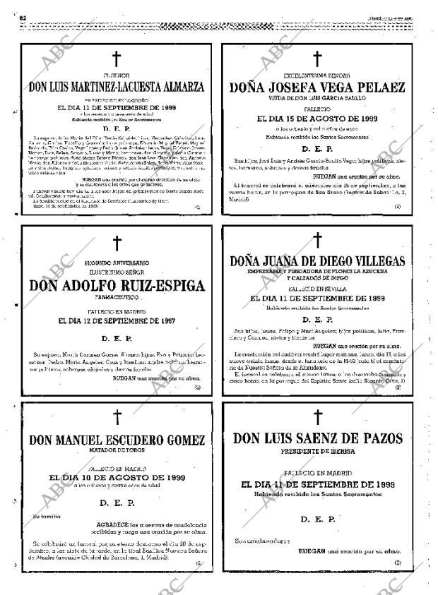 ABC MADRID 12-09-1999 página 82