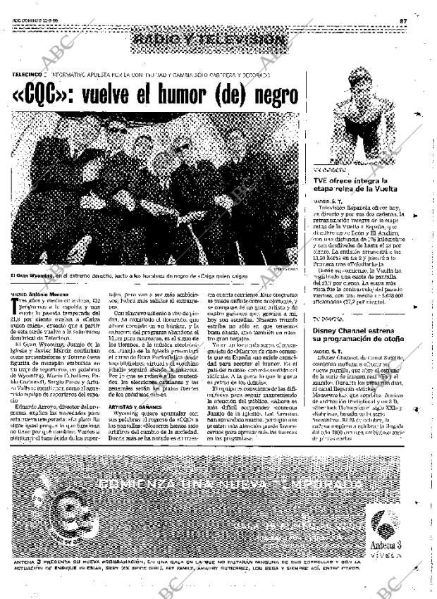 ABC MADRID 12-09-1999 página 87