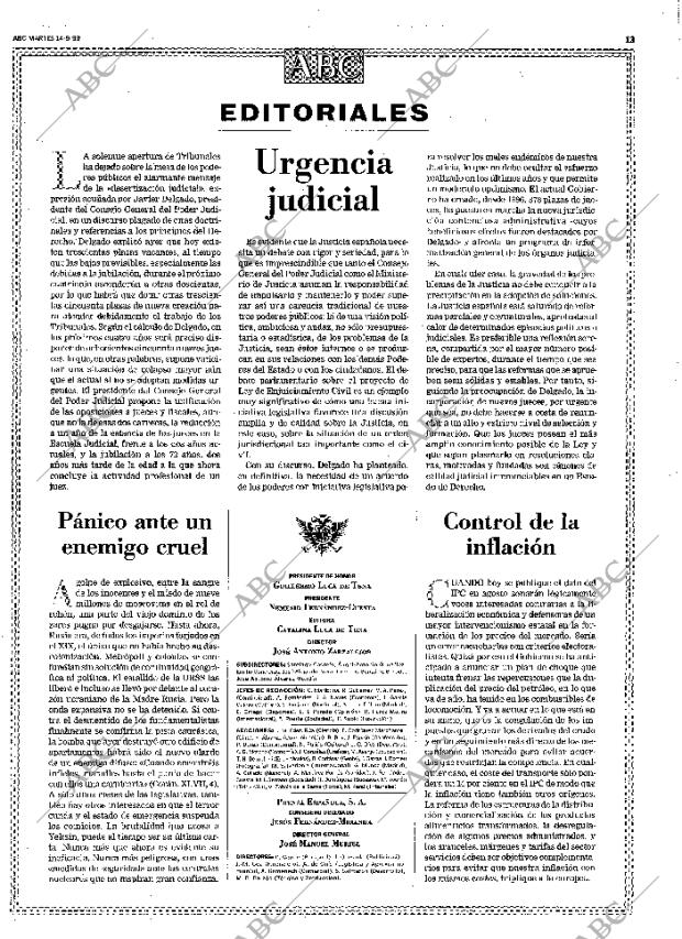 ABC MADRID 14-09-1999 página 13