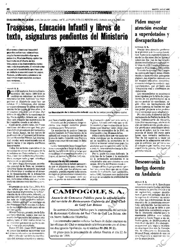 ABC MADRID 14-09-1999 página 48