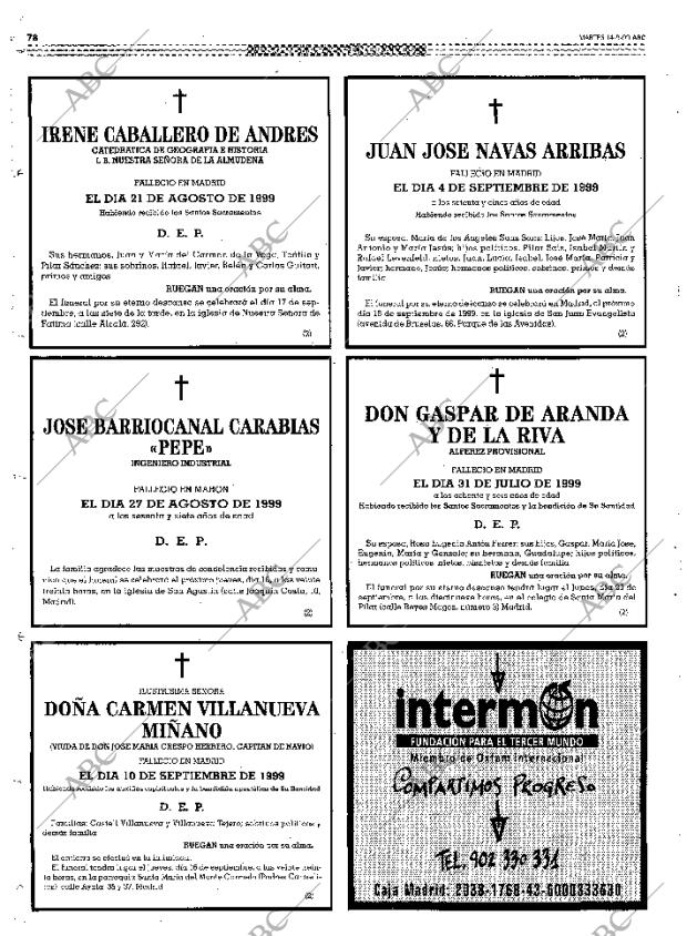 ABC MADRID 14-09-1999 página 78