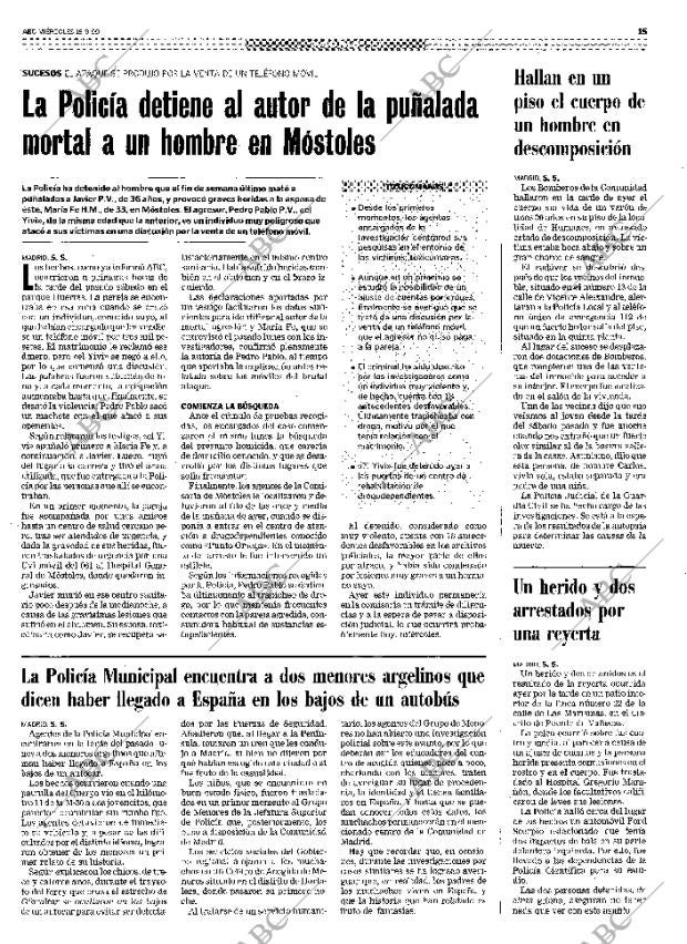 ABC MADRID 15-09-1999 página 107