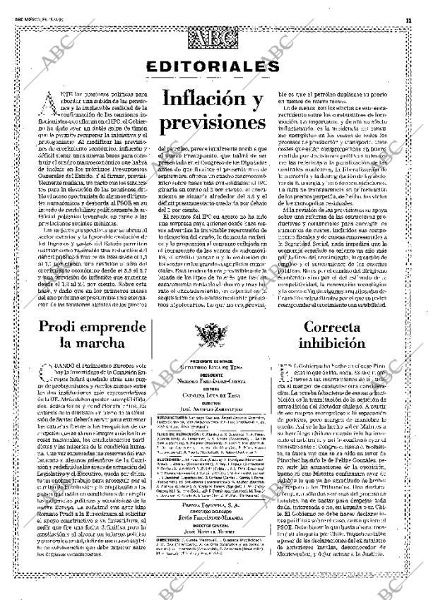ABC MADRID 15-09-1999 página 11