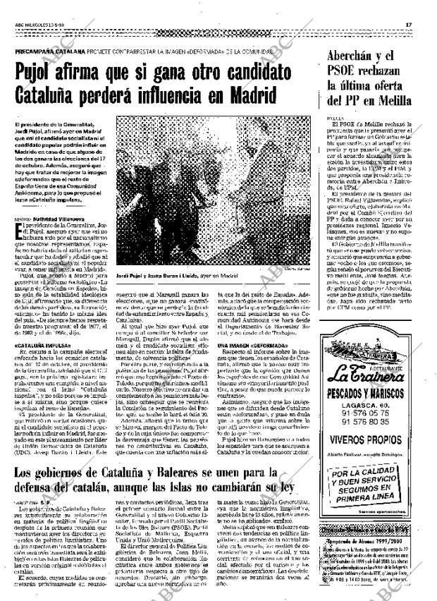 ABC MADRID 15-09-1999 página 17