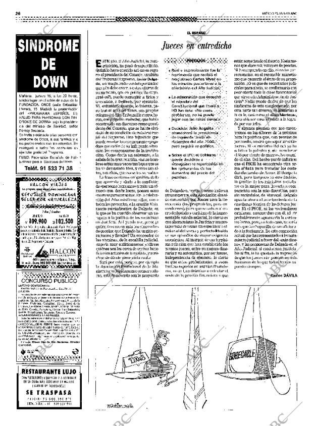 ABC MADRID 15-09-1999 página 26