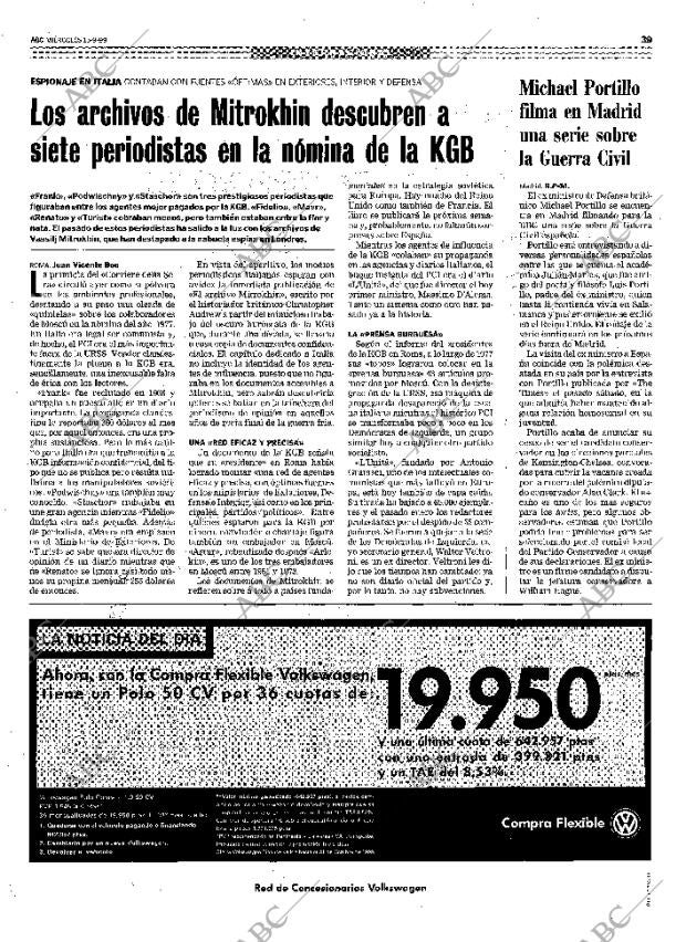 ABC MADRID 15-09-1999 página 39