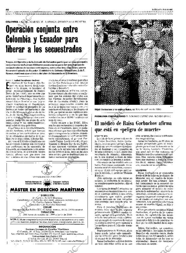 ABC MADRID 15-09-1999 página 40