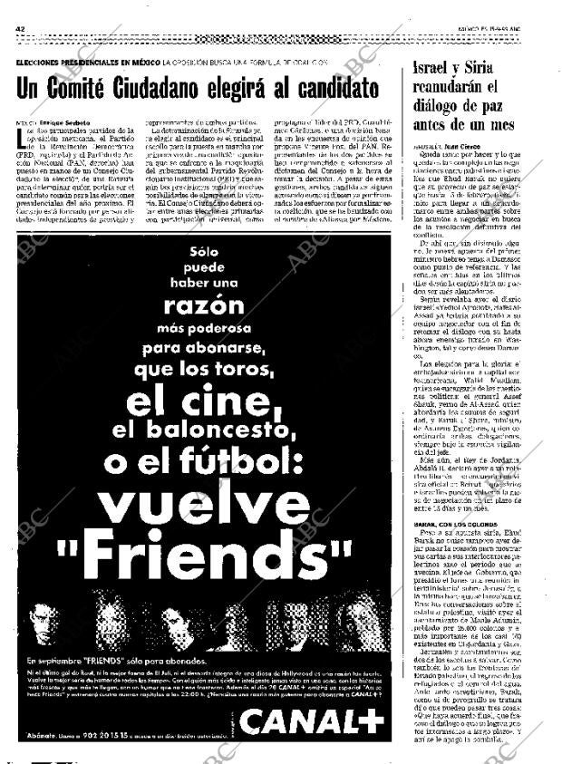 ABC MADRID 15-09-1999 página 42