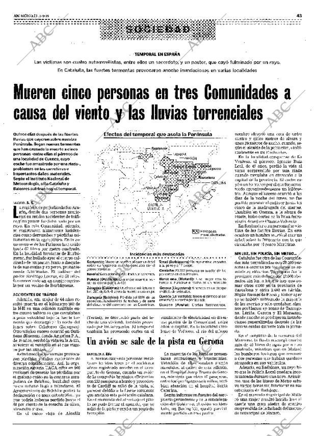 ABC MADRID 15-09-1999 página 43