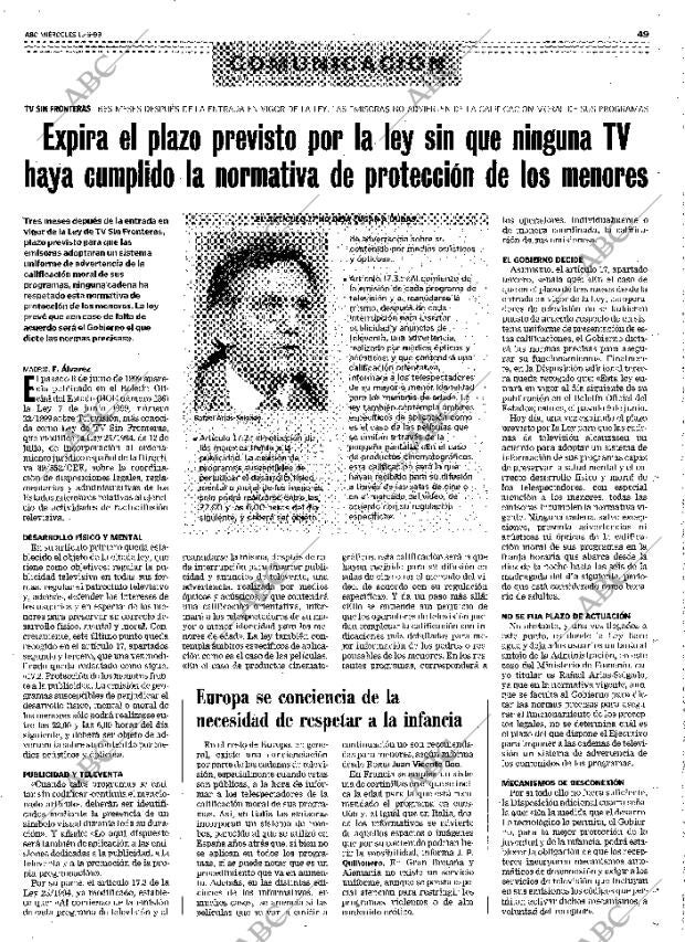 ABC MADRID 15-09-1999 página 49
