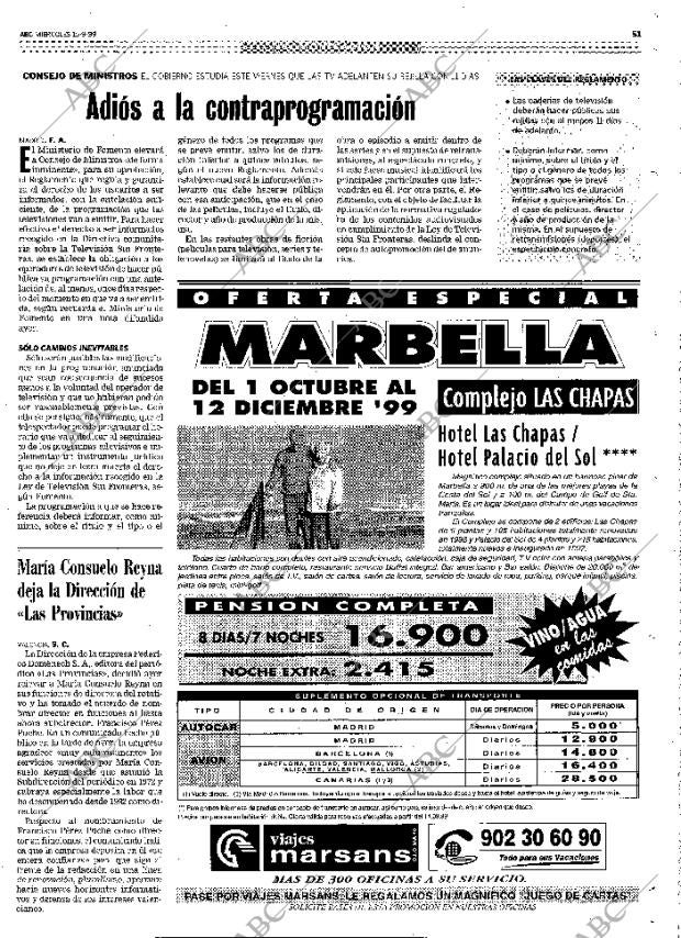 ABC MADRID 15-09-1999 página 51