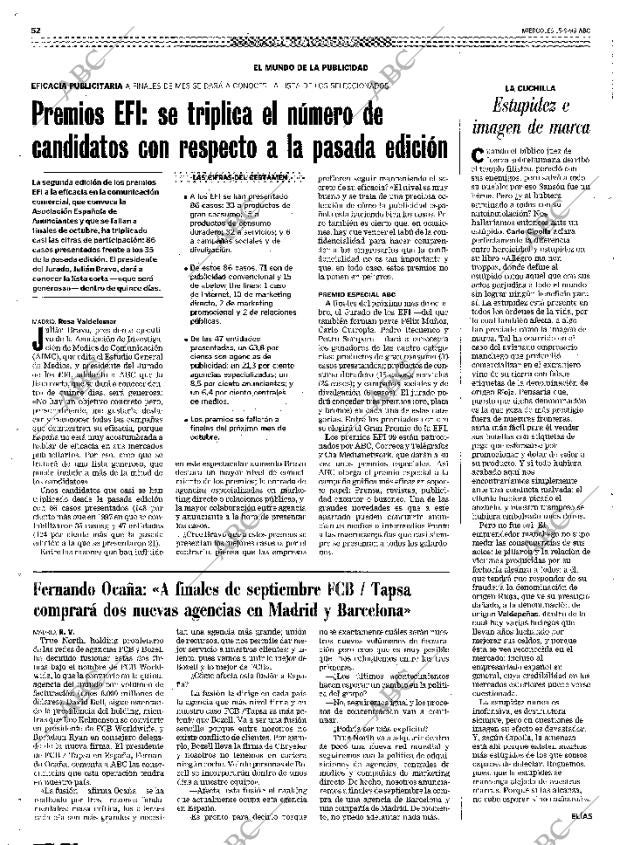 ABC MADRID 15-09-1999 página 52