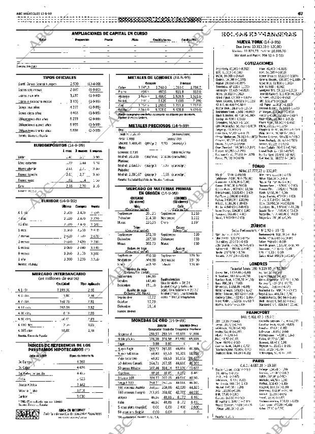 ABC MADRID 15-09-1999 página 67