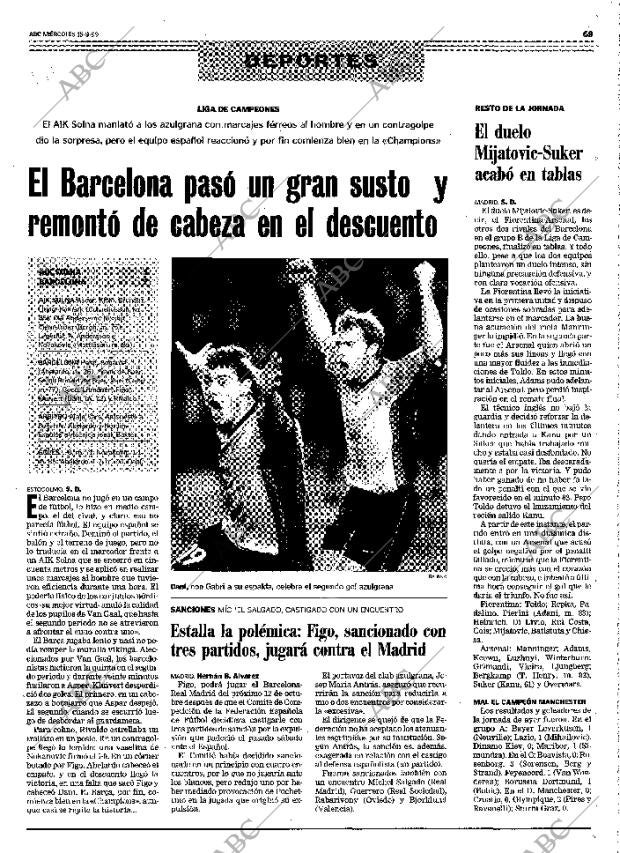 ABC MADRID 15-09-1999 página 69