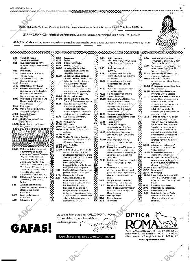 ABC MADRID 15-09-1999 página 91