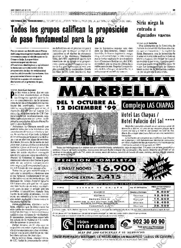 ABC SEVILLA 15-09-1999 página 19