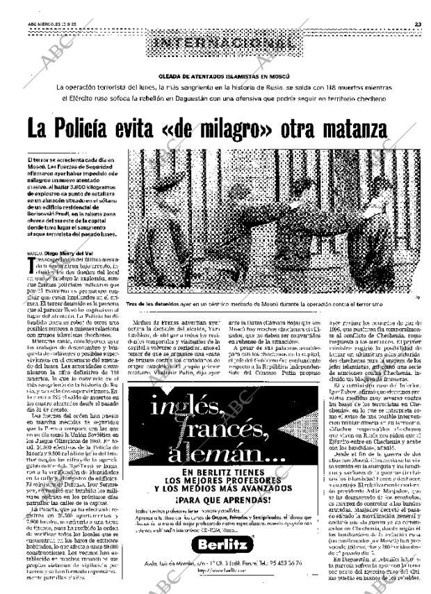 ABC SEVILLA 15-09-1999 página 23